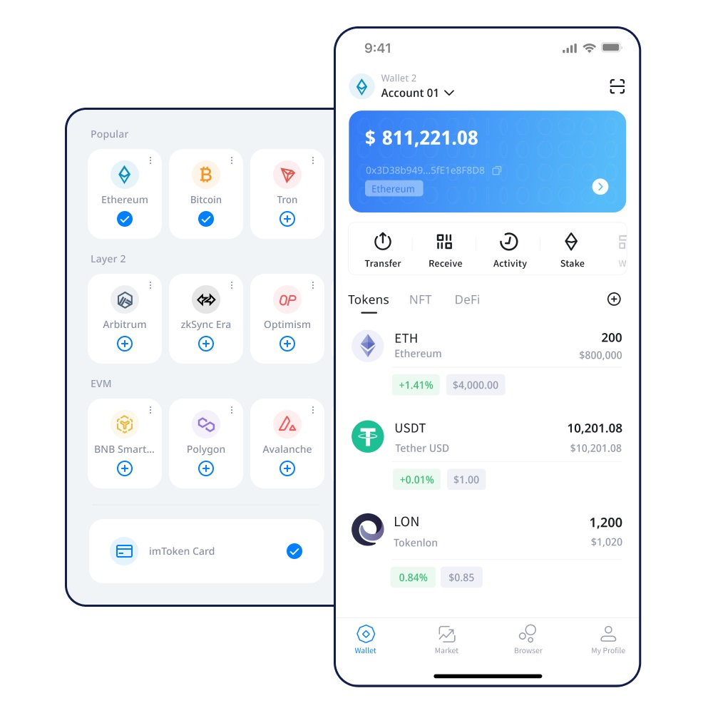 如何使用imToken创建100个钱包